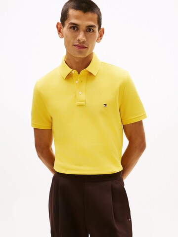 TOMMY HILFIGER Shirt 'CORE 1985 SLIM POLO' in Yellow: front