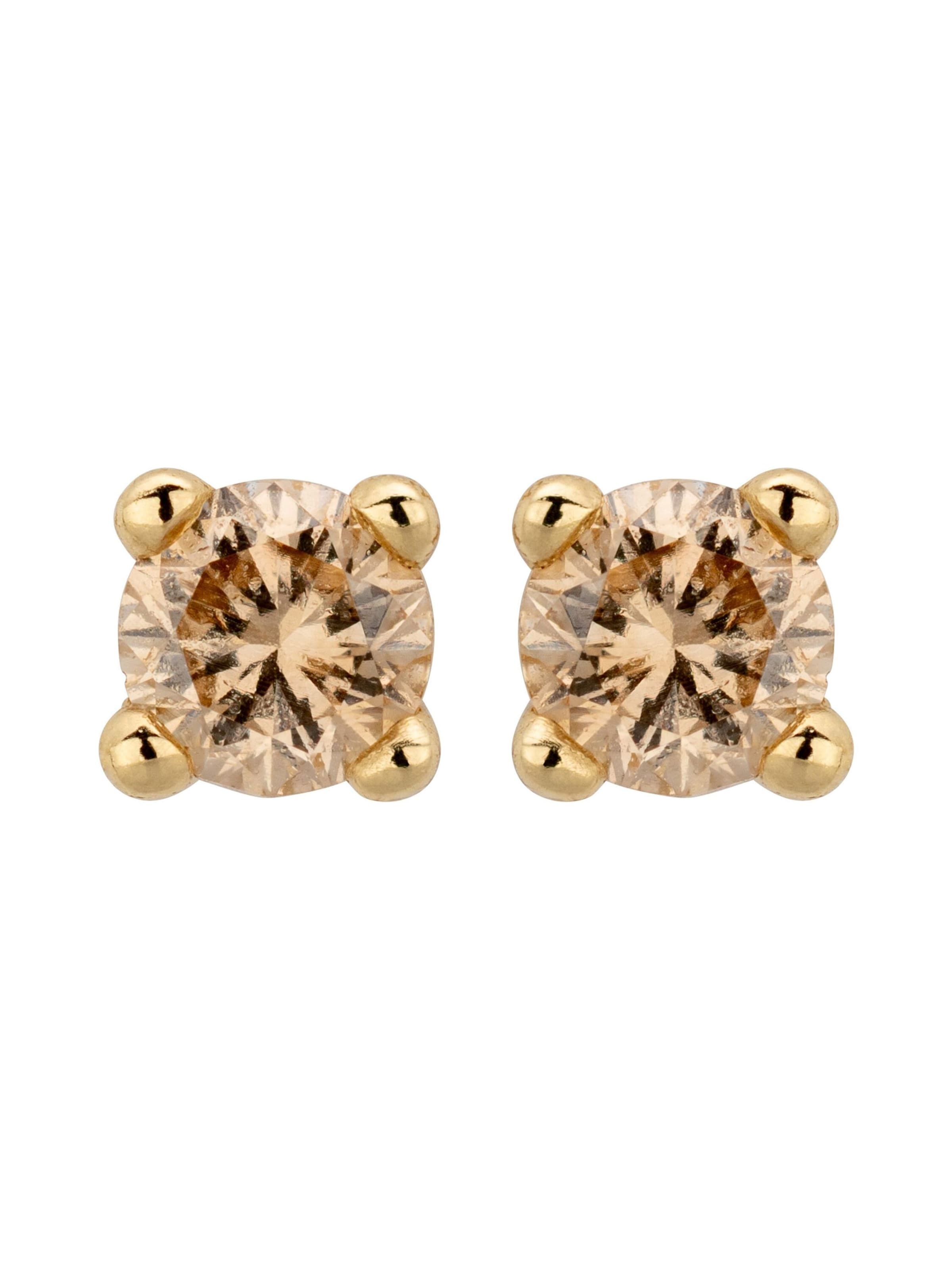 Orolino Earrings in Yellow: front