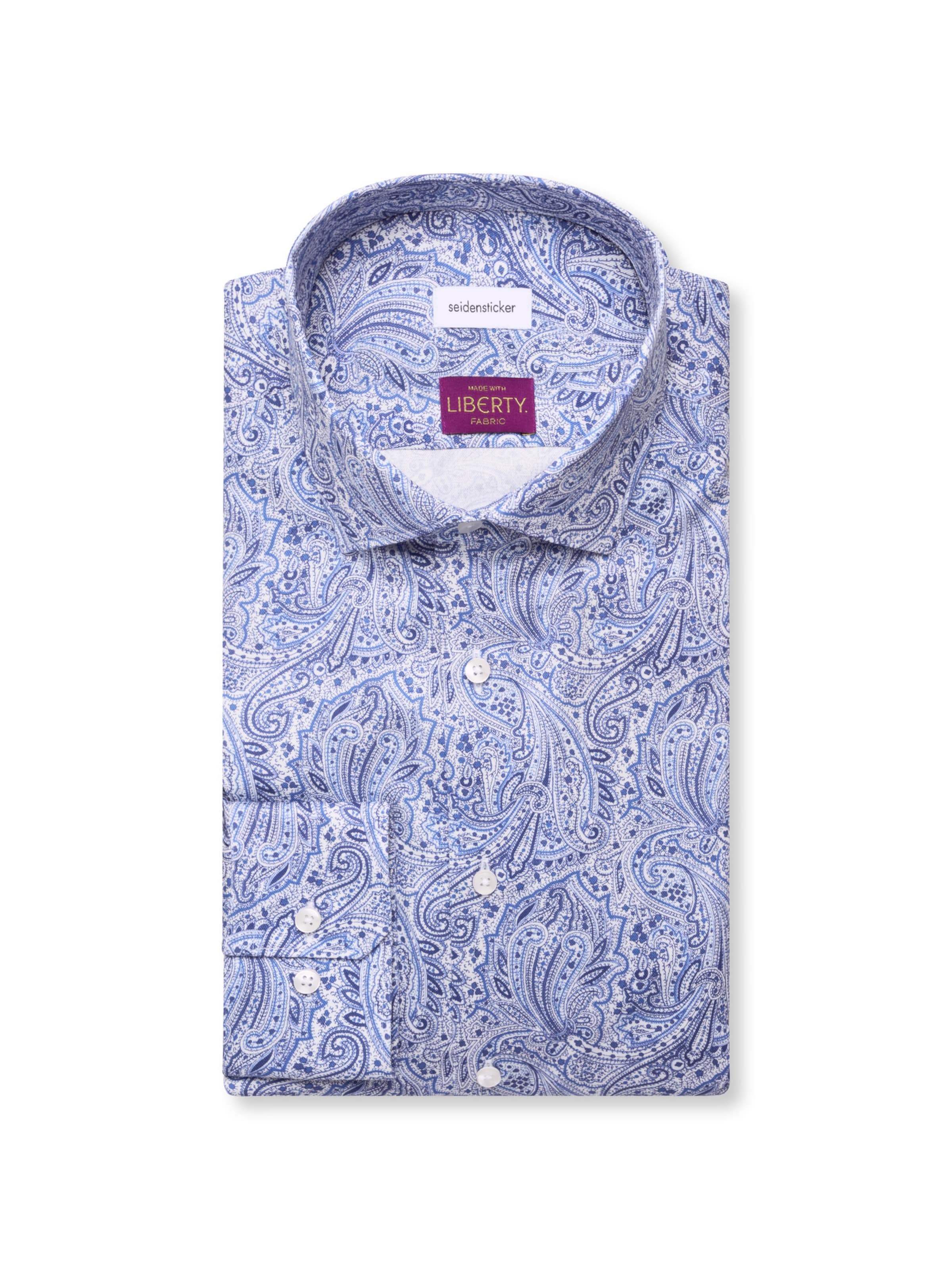 SEIDENSTICKER Regular fit Zakelijk overhemd in Blauw