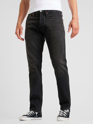 DENHAM Regular Jeans 'RIDGE' i svart: framsida