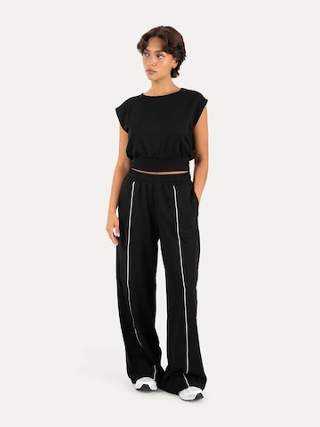 Smilodox Loose fit Trousers ' Veyt ' in Black