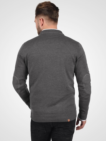 BLEND Knit cardigan 'Lennard' in Grey