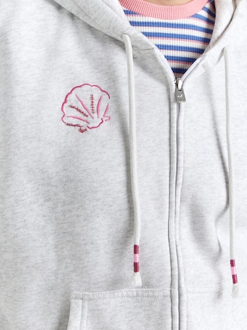 HOLLISTER Jopa na zadrgo 'IBIZA SUNRISE' | siva barva