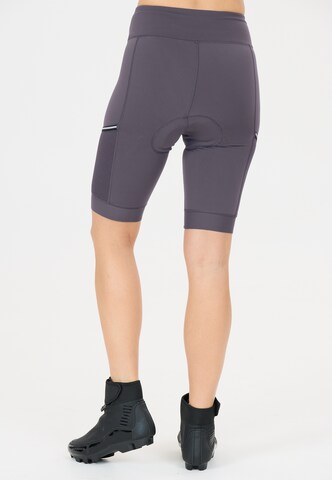 ENDURANCE Skinny Sports trousers 'Bray' in Brown