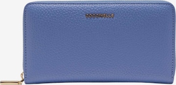 Coccinelle Wallet 'COCCINELLE METALLIC' in Blue: front