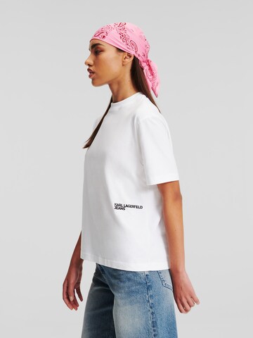 T-shirt KARL LAGERFELD JEANS en blanc