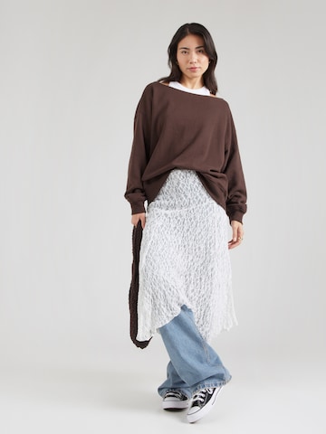 Bluză de molton de la HOLLISTER pe maro