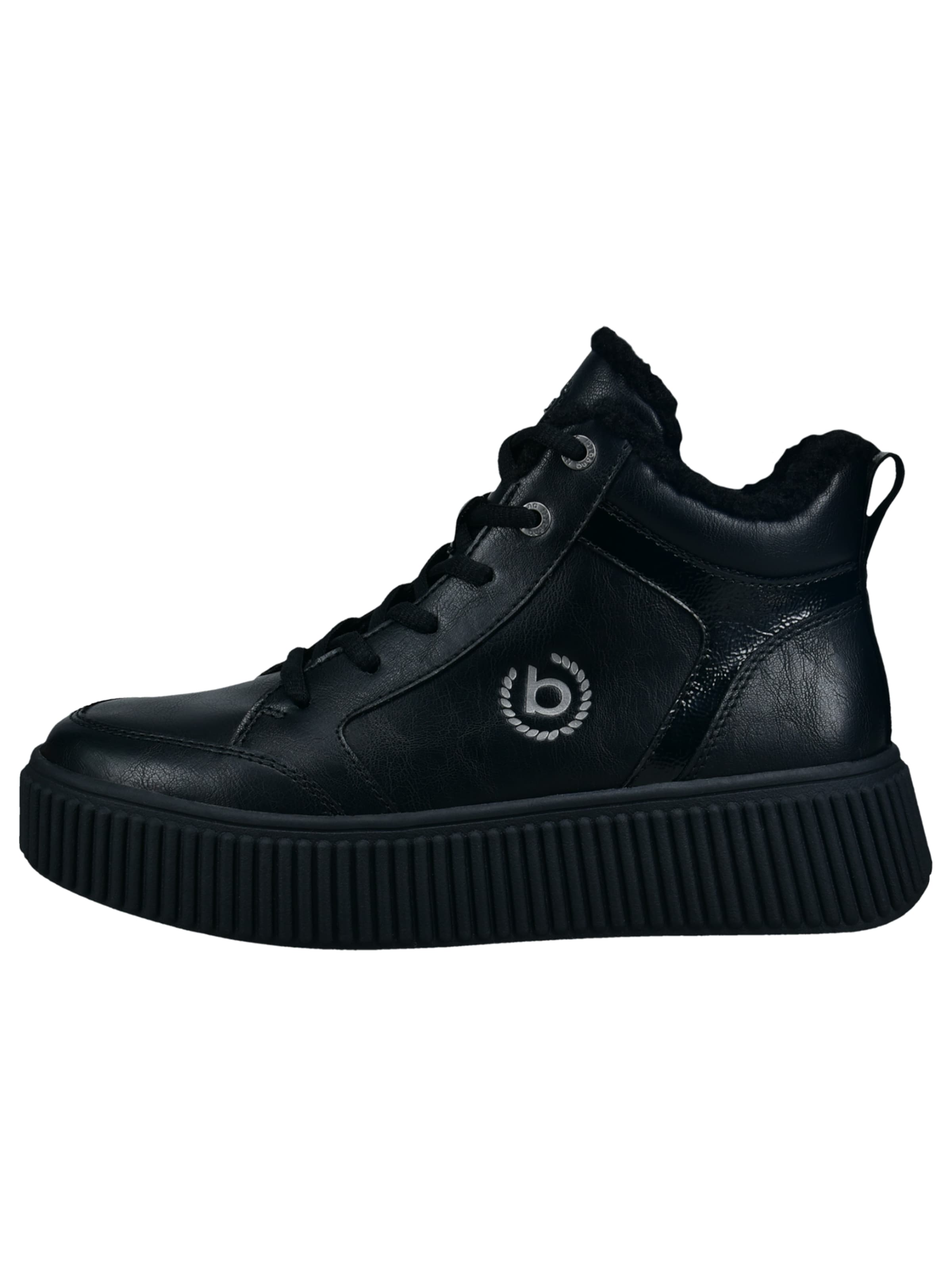 bugatti Hög sneaker i svart