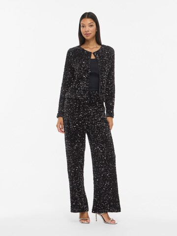 Wide leg Pantaloni di VILA in nero: frontale