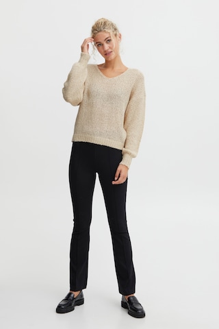 b.young Pullover in Beige