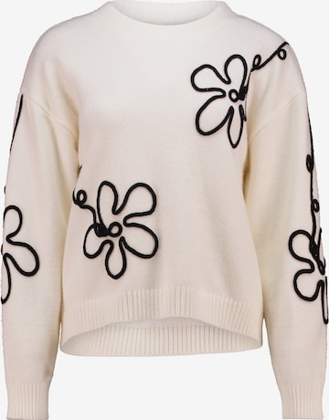 Pull-over 'Ti44luna' Hailys en blanc : devant