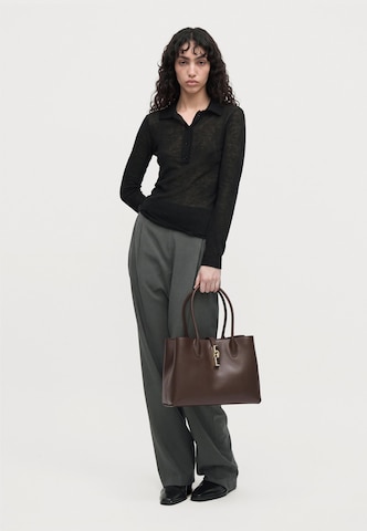 Shopper 'GOCCIA' di FURLA in marrone