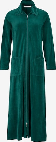 Cellbes of Sweden Morgenmantel in Grün: Vorderseite