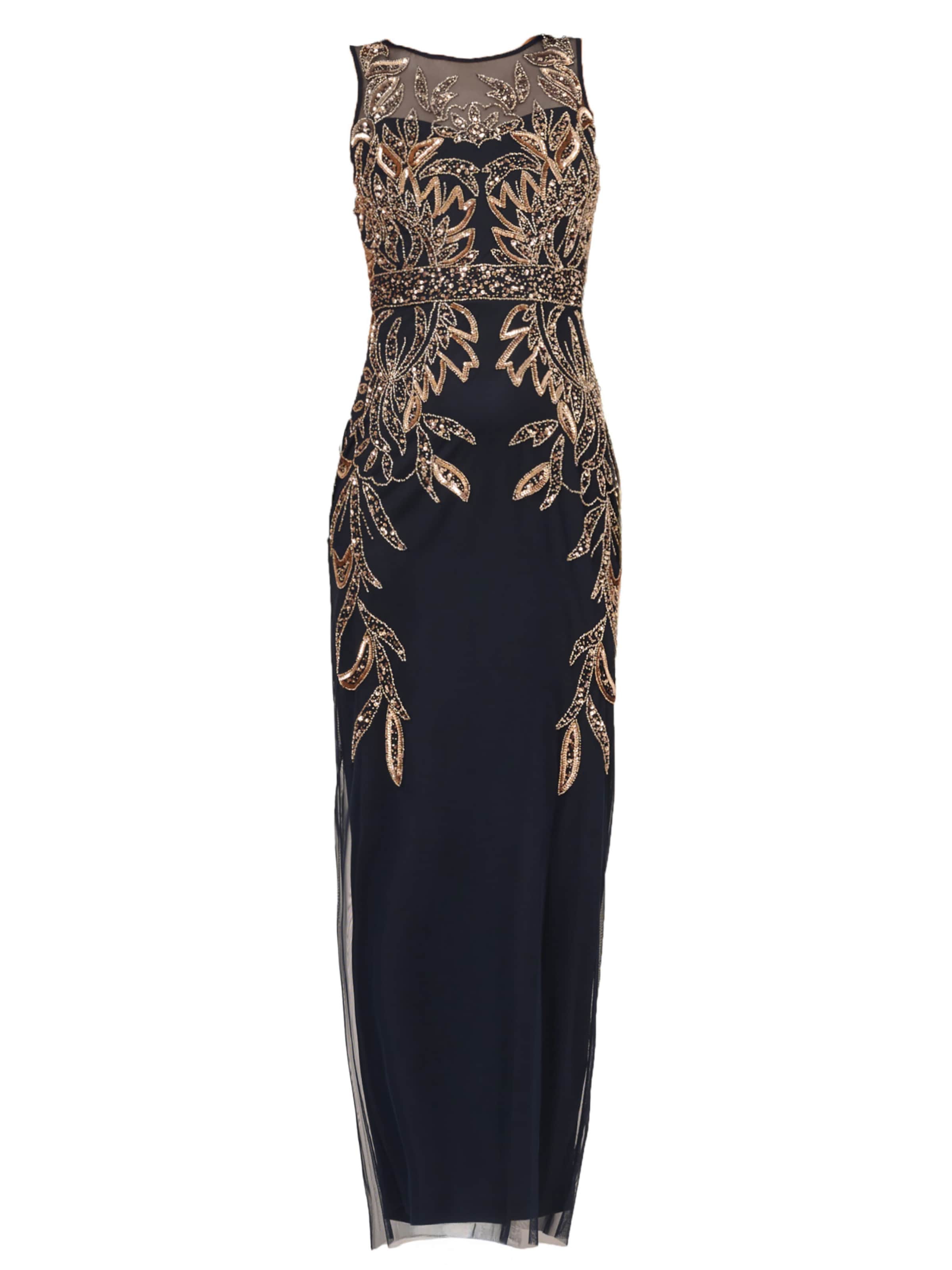 Adrianna Papell Abendkleid in gold / schwarz, Produktansicht