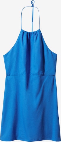 MANGO Letné šaty 'PINO' - Modrá: predná strana