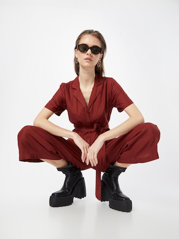 Tuta jumpsuit 'Elena' di ABOUT YOU in rosso