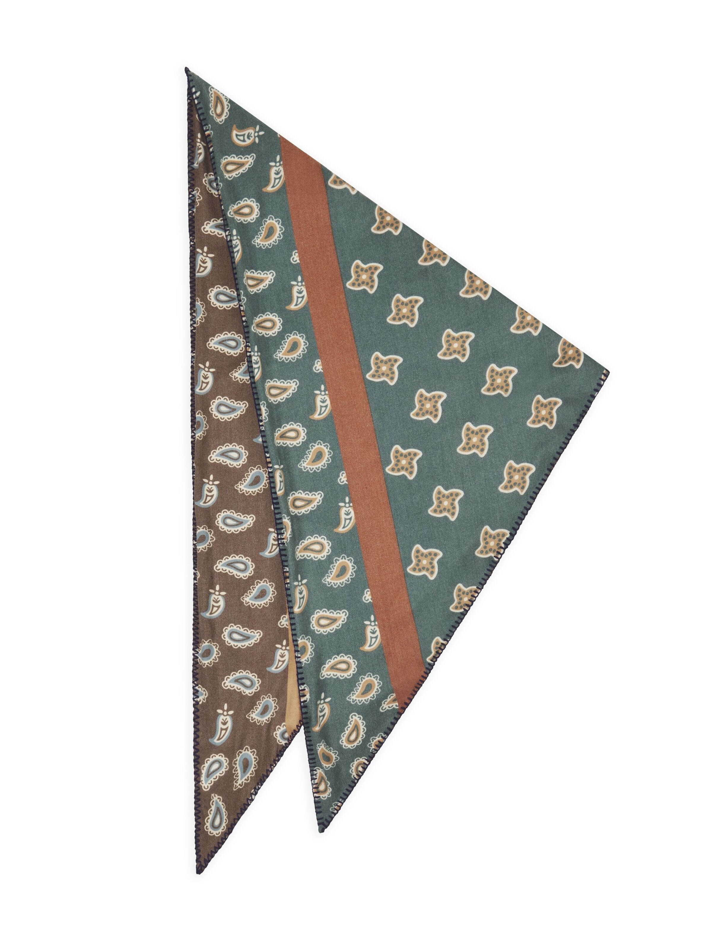 Foulard CODELLO en bleu : devant