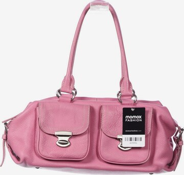 ABRO Handtasche gross Leder One Size in Pink: predná strana