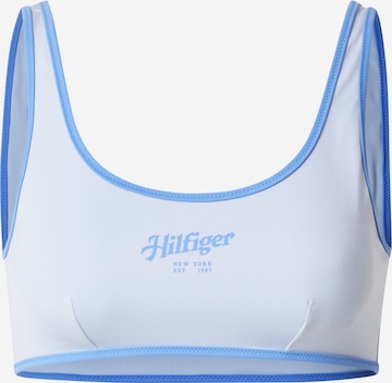 zils Tommy Hilfiger Underwear Bezvīļu Bikini augšdaļa: no priekšpuses