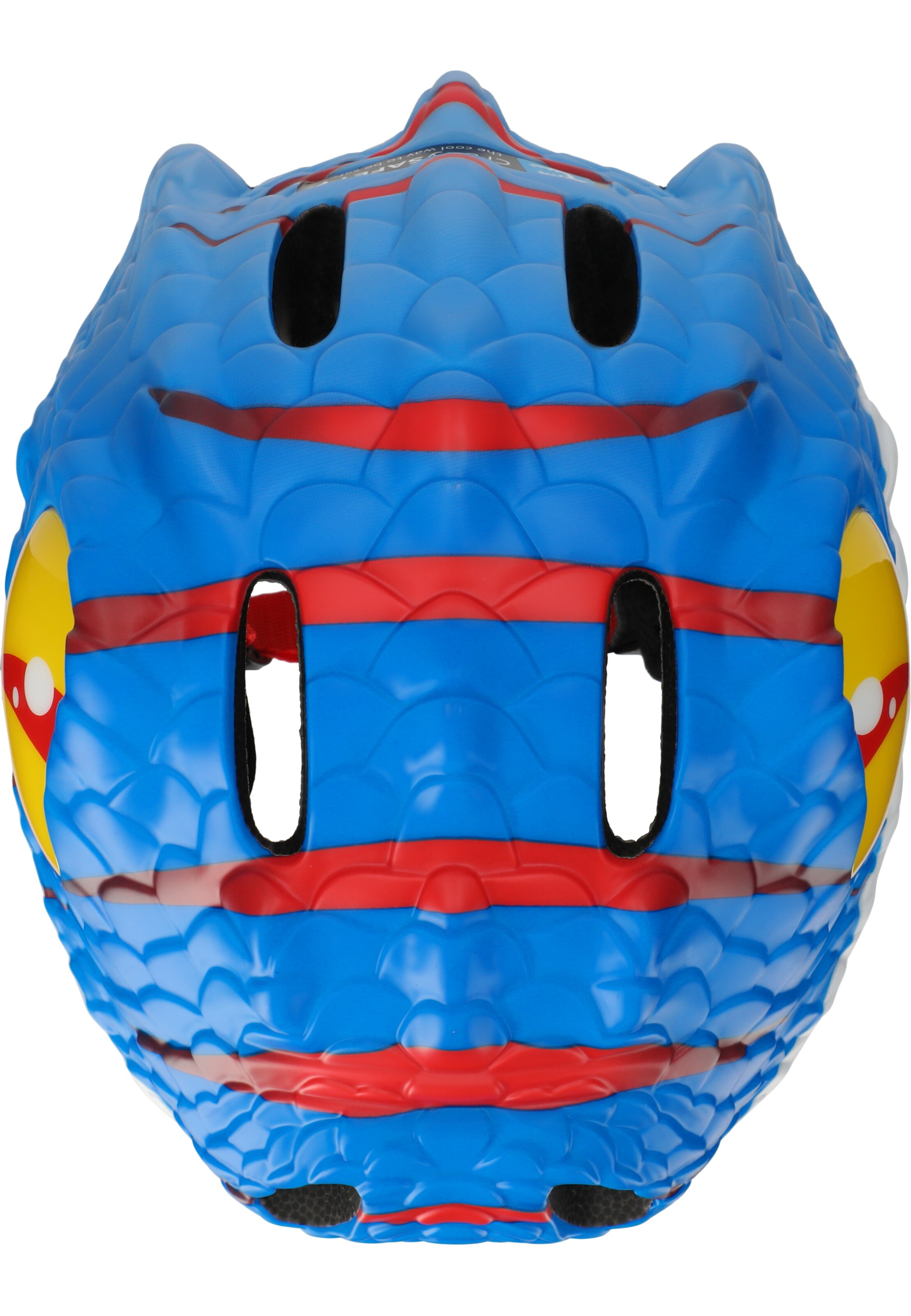 Crazy Safety Fahrradhelm 'Dino' in Blau