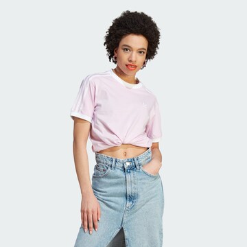 ADIDAS ORIGINALS T-Shirt 'Adicolor Classics' in Pink: Vorderseite