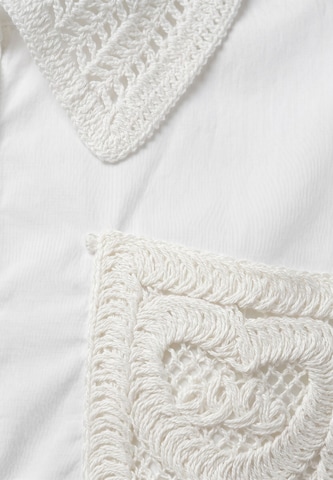 usha WHITE LABEL - Blusa em branco