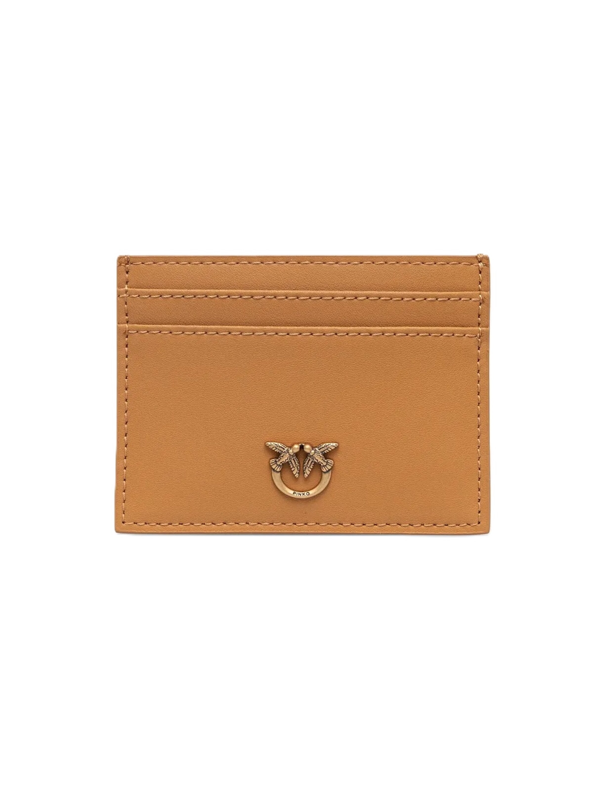 PINKO Wallet '103762 A0F1' in Brown: front
