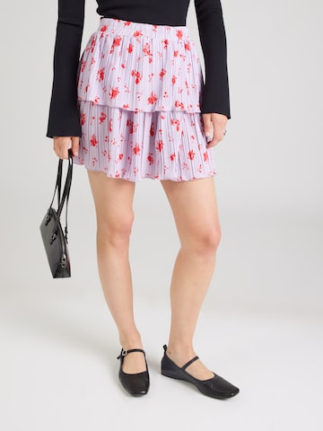 PIECES Skirt 'PCAMBER' in Purple: front