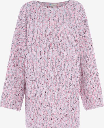 Pull-over ebeeza en rose : devant