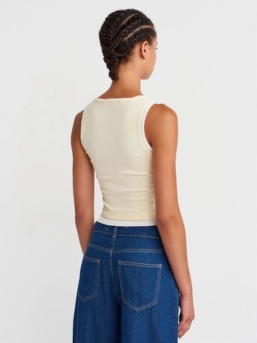 Dilvin Blusen in Beige
