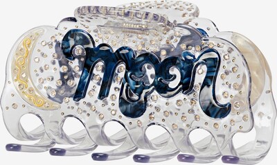 Maanesten Hair jewelry 'COSMO' in Blue / Gold / Transparent, Item view