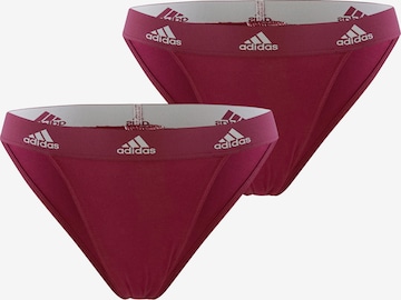 ADIDAS SPORTSWEAR Athletic Underwear in Red: front