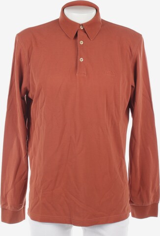 BOSS Black Freizeithemd / Shirt / Polohemd langarm L in Braun: predná strana