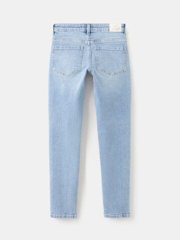 MANGO KIDS Skinny Jeans in Blau