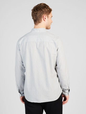 pilka MUSTANG Standartinis modelis Marškiniai 'CLEMENS'