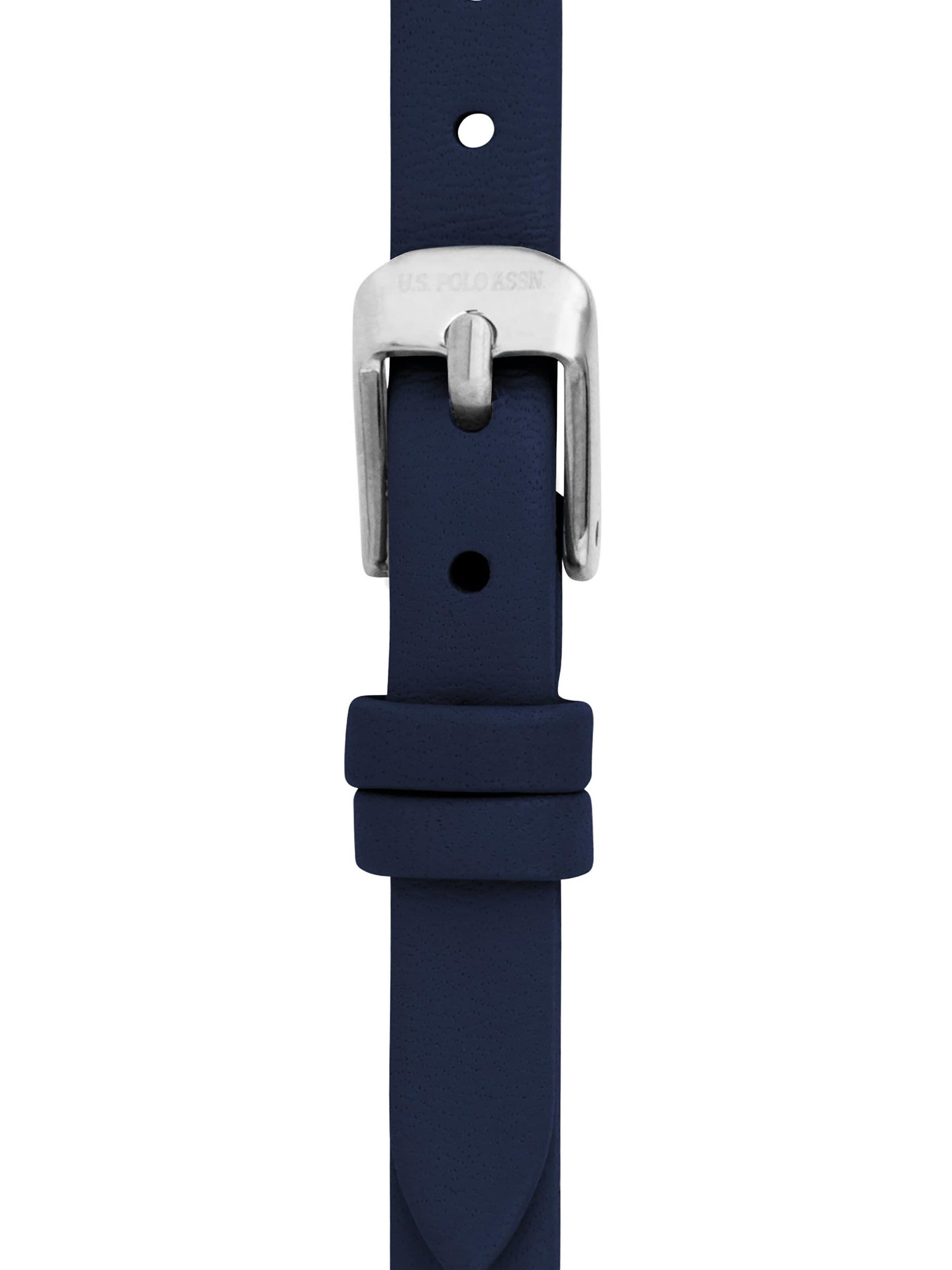 U.S. POLO ASSN. Analog Watch 'Joyce' in Silver