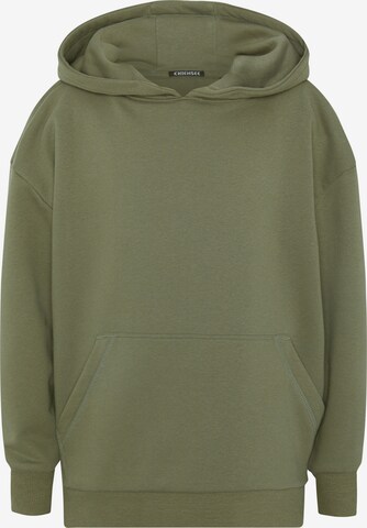 CHIEMSEE Sweatshirt in Green: front