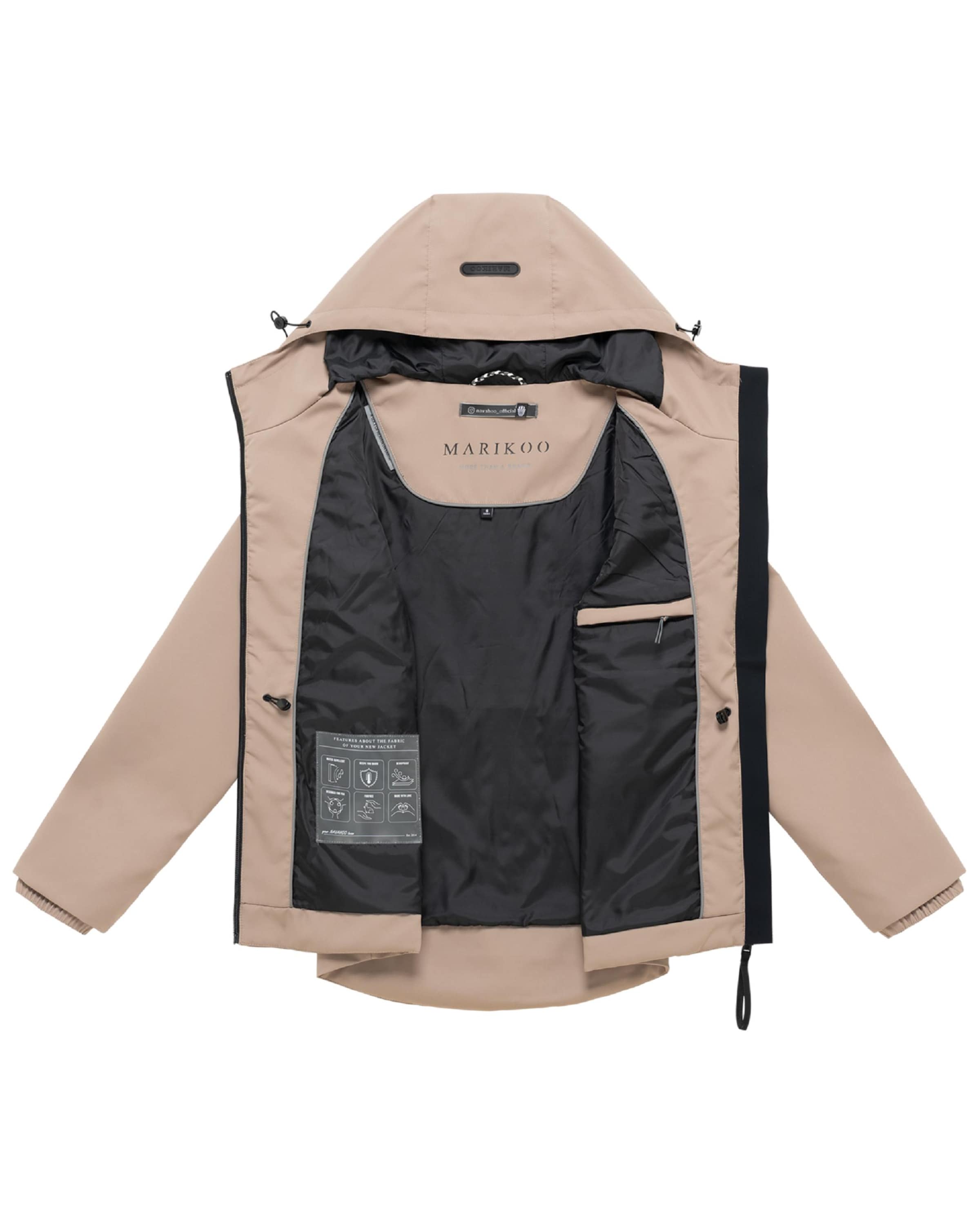 Veste fonctionnelle 'Katzilein 16' MARIKOO en beige