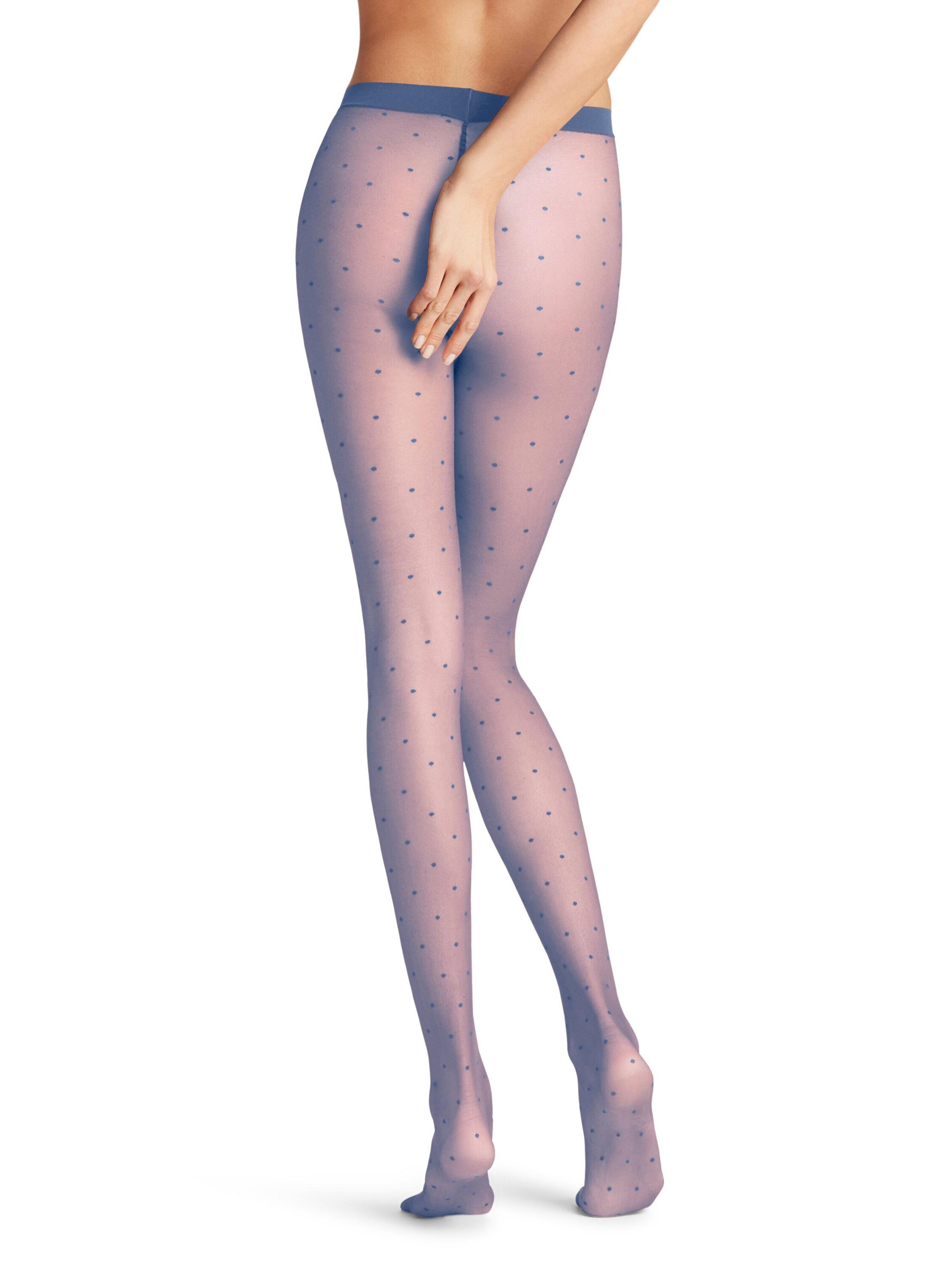 FALKE Tights 'Dot' in Blue