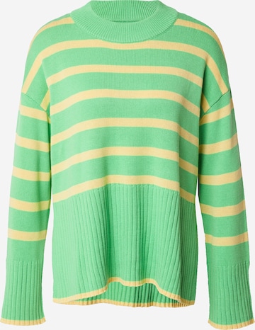 ONLY Sweter 'HELLA' w kolorze zielony: przód