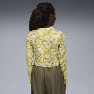 PUMA Performance shirt 'Bowtique' in Yellow
