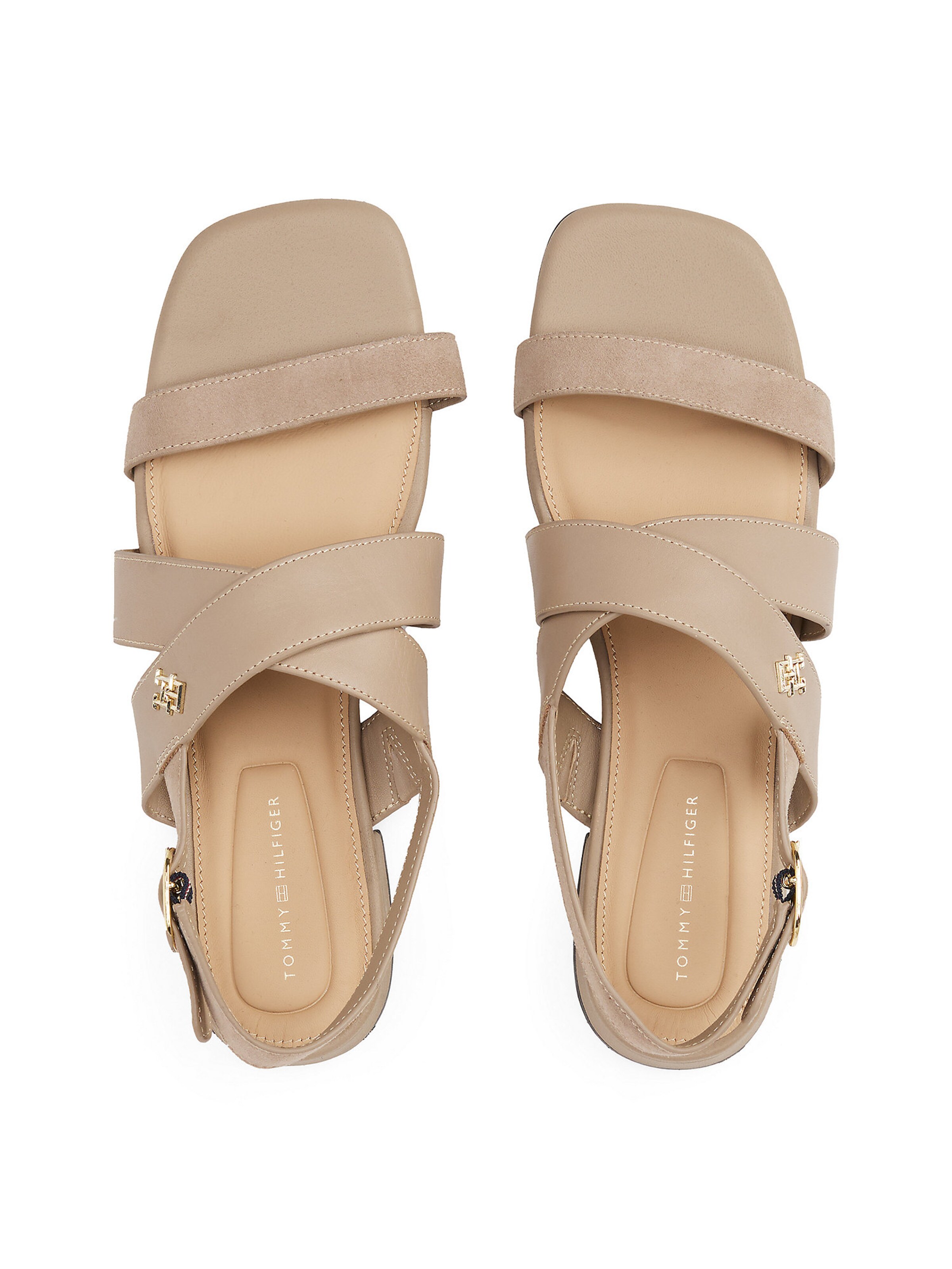 TOMMY HILFIGER Sandale in Beige