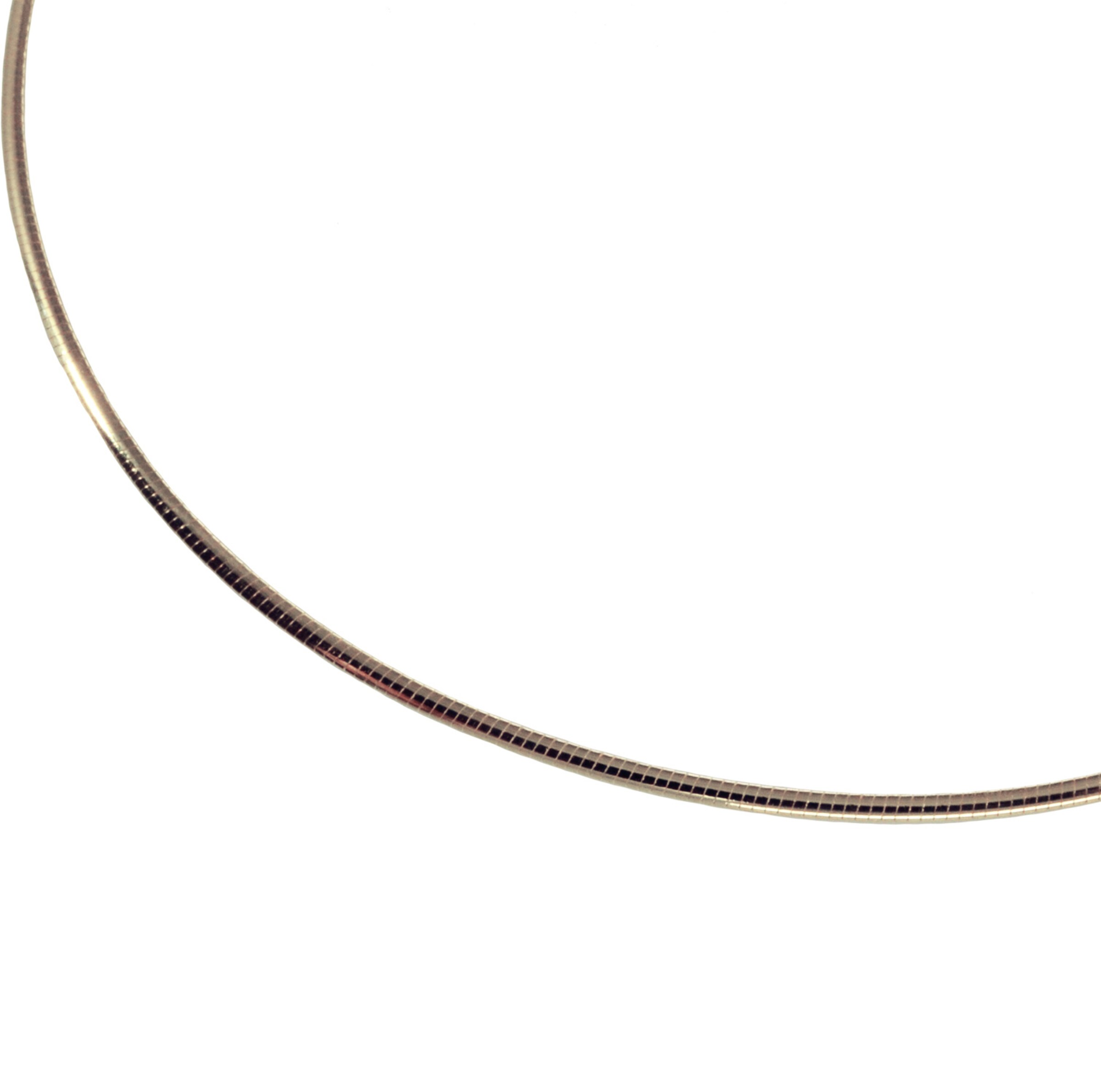 Schmuckador Necklace 'Omega' in Silver