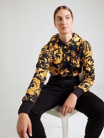 Versace Jeans Couture Суичър в черно: отпред