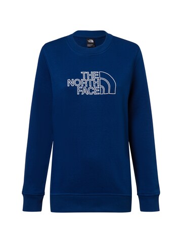 Sweat-shirt 'Drew Peak' THE NORTH FACE en bleu : devant