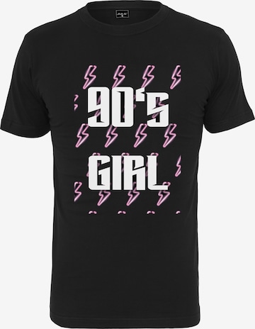 Merchcode Shirts '90ies Girl' i sort: forside