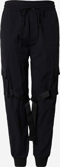 Sinned x ABOUT YOU Pantalon cargo 'Jack' en noir, Vue avec produit