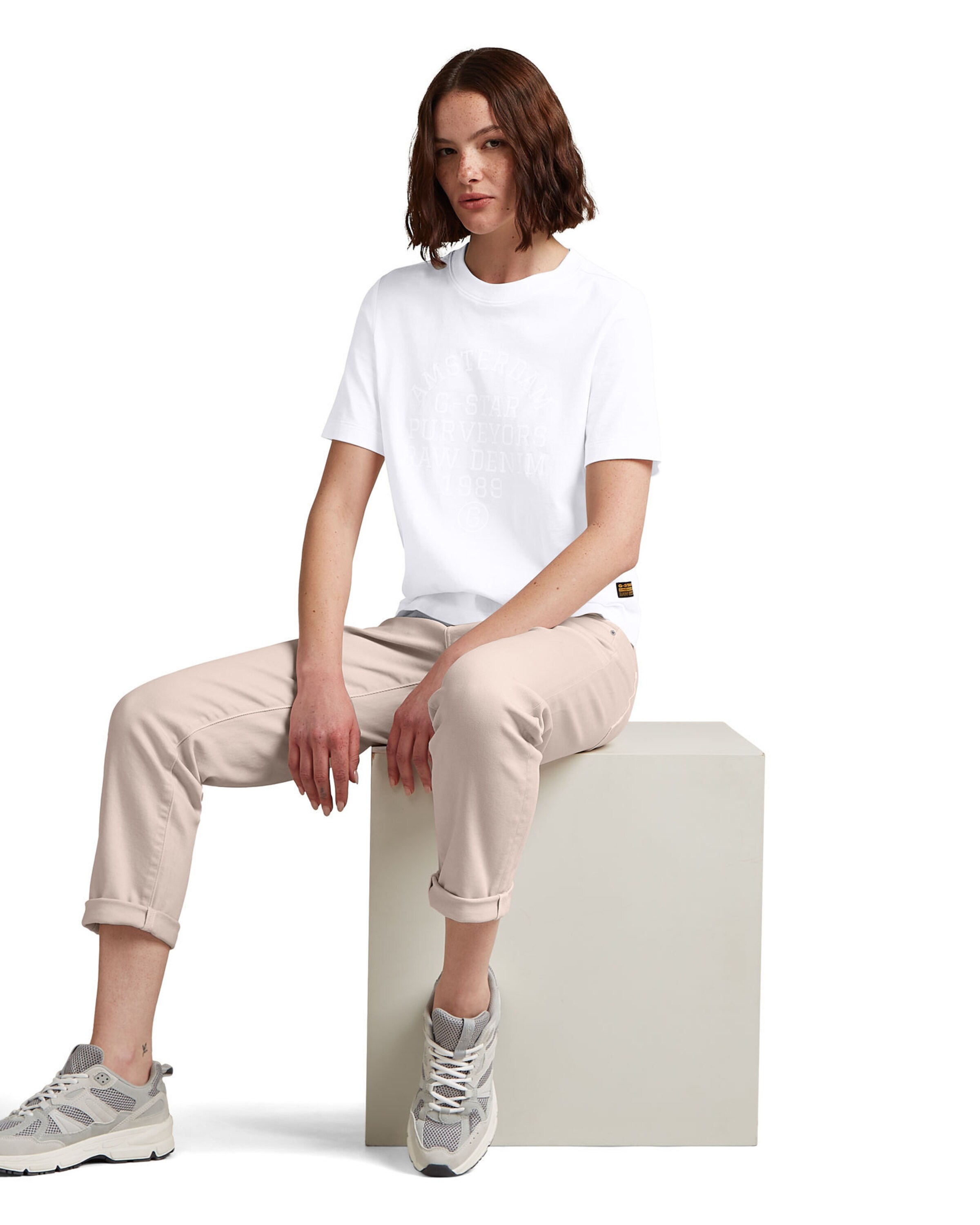 G-STAR Loosefit Jeans 'Kate' in Pink