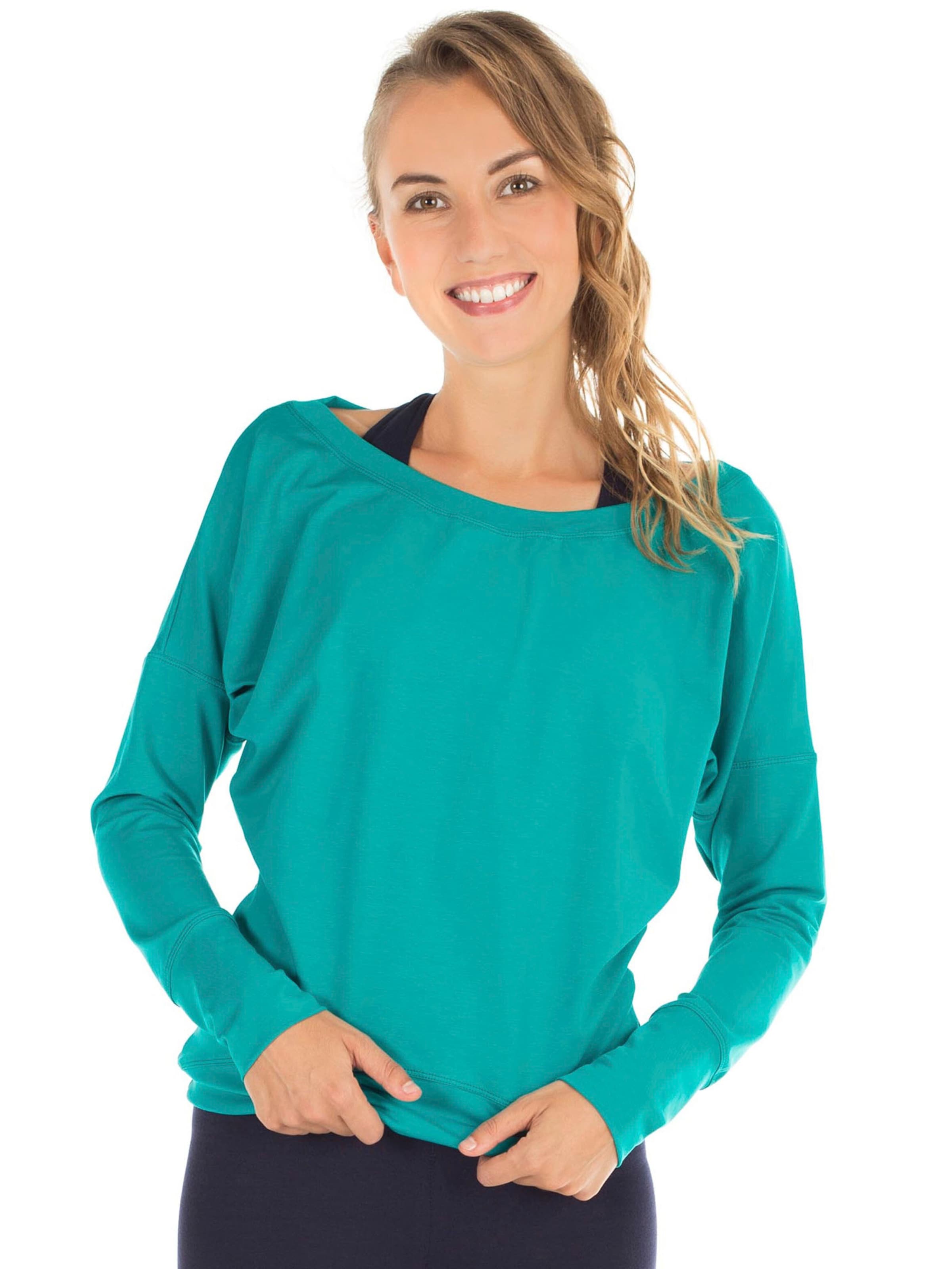 Winshape Функционална тениска 'WS2' в зелено: отпред