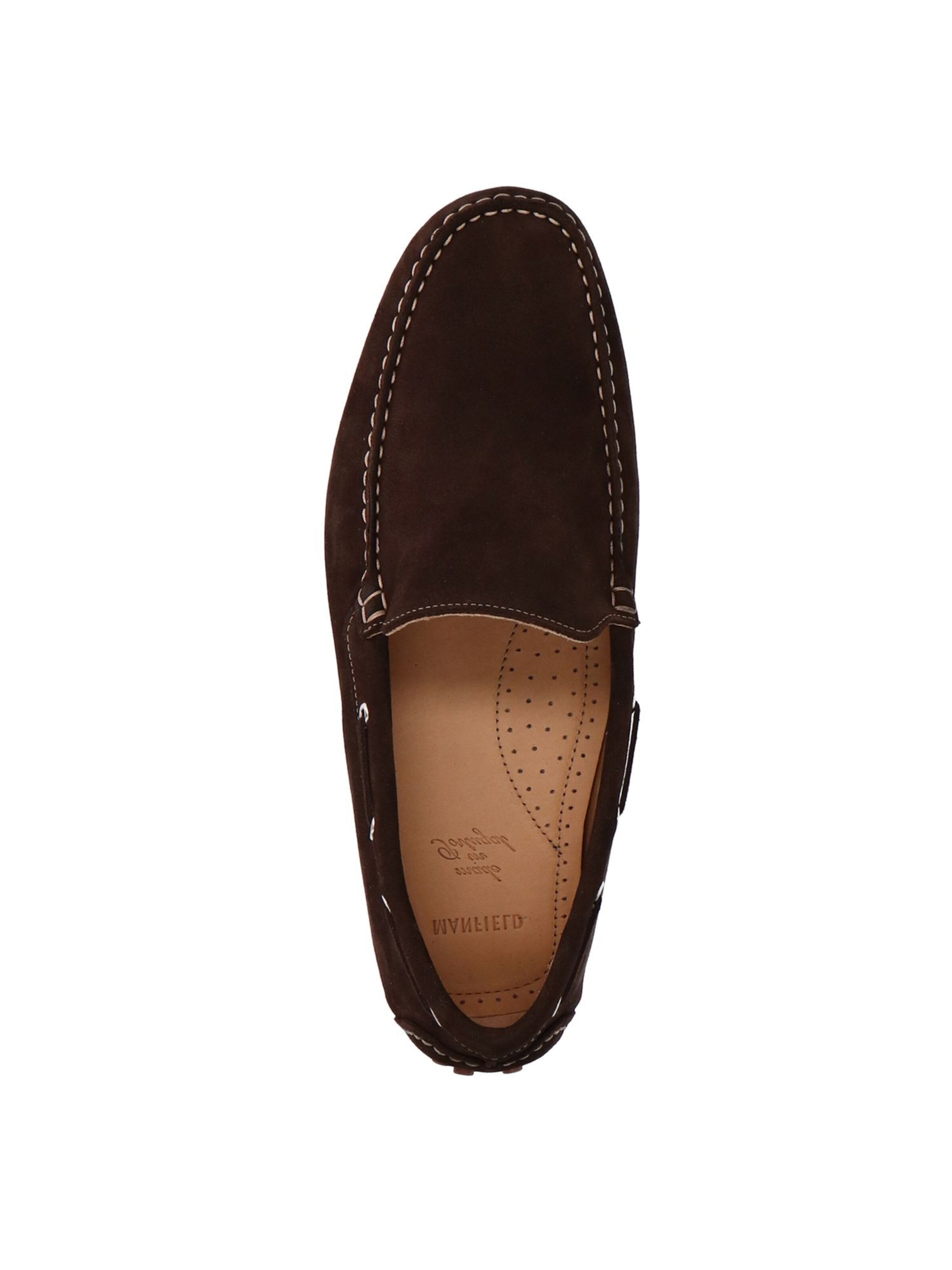 MANFIELD Classic Flats in Brown